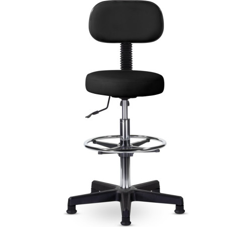 Офисное кресло UTFC Кассира со спинкой S-0401 черный