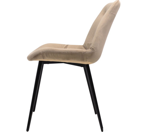 Стул Алвест AV 435 капучино бархат H-65/черный