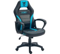 Игровое геймерское кресло FLOKY Vibe Aqua-Black