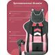 Игровое геймерское кресло Knight Kitty Fabric