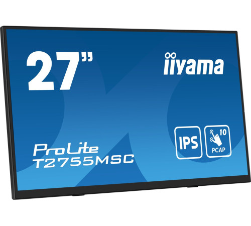 Портативный монитор Iiyama ProLite T2755MSC-B1
