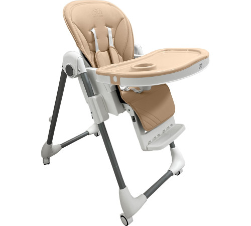 Высокий стульчик Sweet Baby Roma бежевый