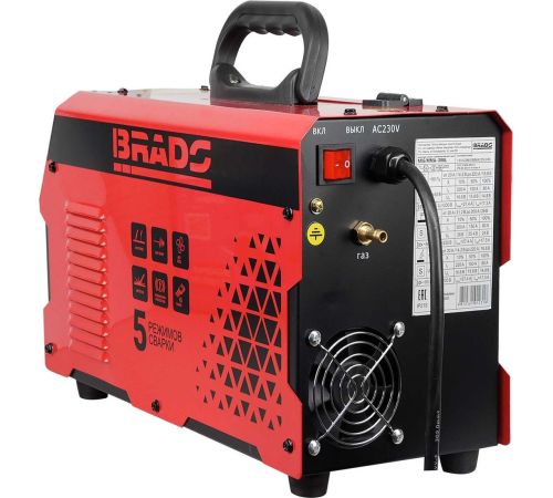 Сварочный инвертор Brado MIG/MMA-250L-13