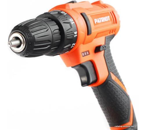 Дрель-шуруповерт Patriot BR 117Li 180301117 с 2-мя АКБ, кейс
