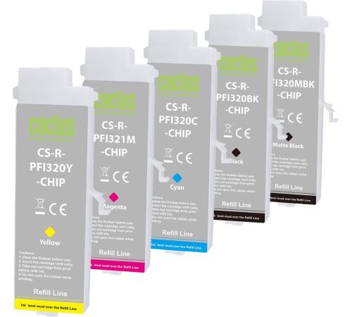 Картридж CACTUS CS-R-PFI321SET-CHIP