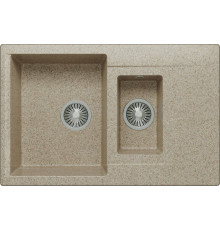 Кухонная мойка Polygran Brig-770 песочный 302