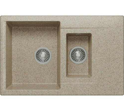 Кухонная мойка Polygran Brig-770 песочный 302