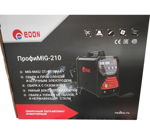 Сварочный инвертор Edon ПрофиMIG-210