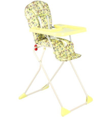 Высокий стульчик Globex Компакт New 140104 желтый