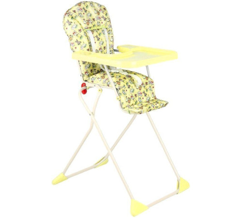 Высокий стульчик Globex Компакт New 140104 желтый