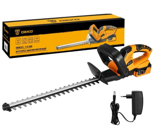 Кусторез Deko DKBC51 083-2040 с 1-им АКБ
