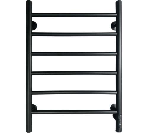 Полотенцесушитель Ростела Виктория 50x70/6 с диммером, черный правый