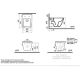 Унитаз Vitra Integra Square 7082B003-7209 без сиденья