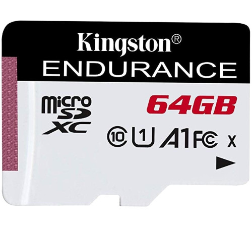 Карта памяти Kingston High Endurance microSDXC 64GB