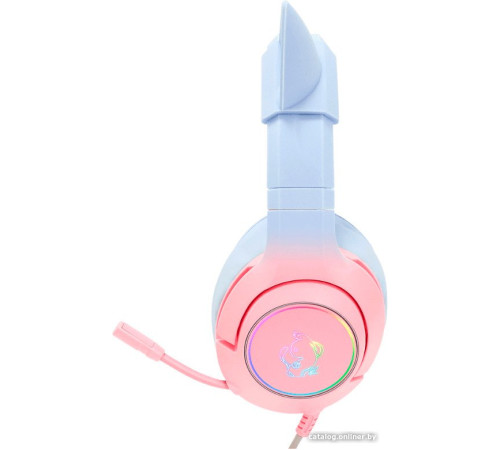 Наушники Onikuma K9 7.1 голубой/розовый