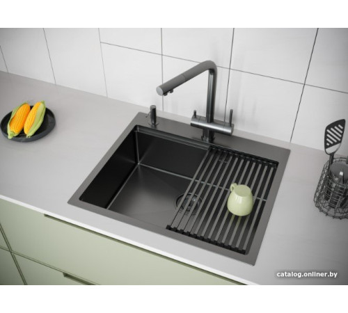 Кухонная мойка Paulmark Kroner-Pro 59 PM705951-GM