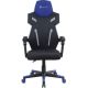 Игровое геймерское кресло Оклик 111G черный/синий