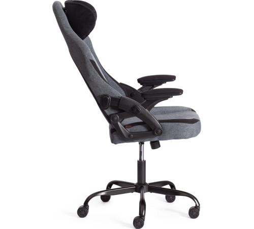 Офисное кресло TetChair iWolf ткань, черный/серый
