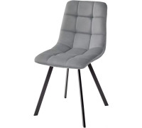 Стул M-City Ричи 688M05749 H-14 серый велюр/черный