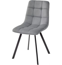 Стул M-City Ричи 688M05749 H-14 серый велюр/черный