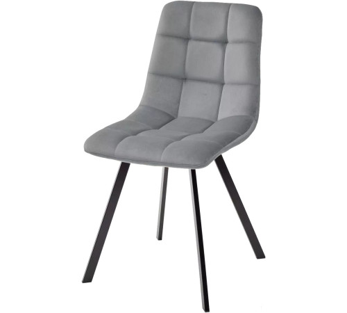Стул M-City Ричи 688M05749 H-14 серый велюр/черный