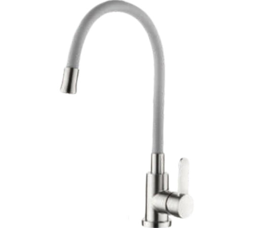 Смеситель Ledeme L74004-9 сатин/серый