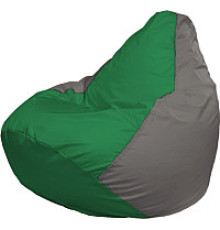 Кресло-мешок Flagman Груша Мега XXXL Г3.1-239 зеленый/серый