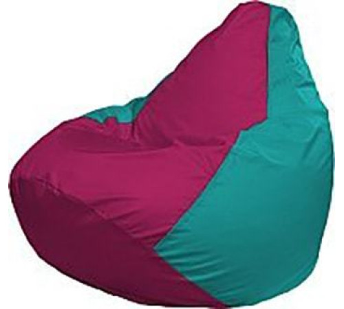 Кресло-мешок Flagman Груша Мини Г0.1-383 фуксия/бирюзовый