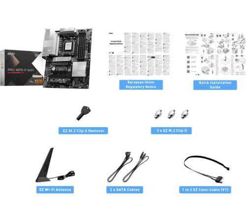 Материнская плата MSI Pro X870-P WiFi