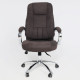 Офисное кресло AksHome King A ткань, коричневый