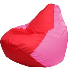 Кресло-мешок Flagman Груша Макси Г2.1-175 розовый/красный