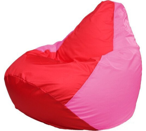 Кресло-мешок Flagman Груша Макси Г2.1-175 розовый/красный