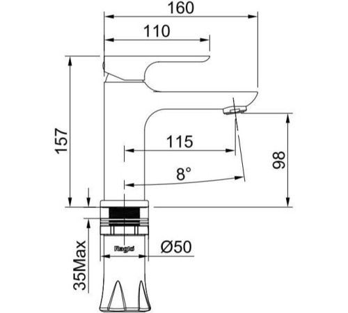 Смеситель Raglo R03.10