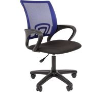 Кресло CHAIRMAN 696 LT черный/синий
