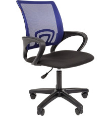 Кресло CHAIRMAN 696 LT черный/синий