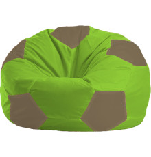 Кресло-мешок Flagman Мяч Стандарт М1.1-186 салатовый/темно-бежевый