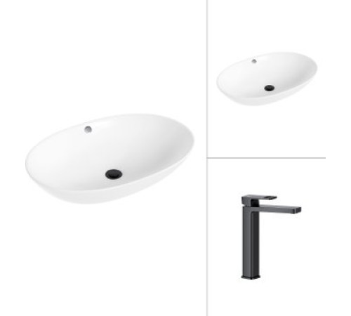 Умывальник Lauter 21709 + Cascade 21СК0655BS