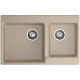 Кухонная мойка GranFest GF-LV-780K песочный
