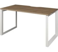 Стол Программа Техно Аргентум-МП НТМП.О-140 дуб сафари/белый