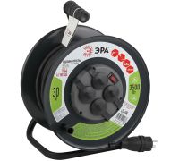 Удлинитель ЭРА RMx-4es-3x2.5-30m-IP44KG Б0043058