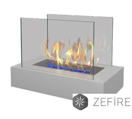 Биокамин ZeFire Galea белый