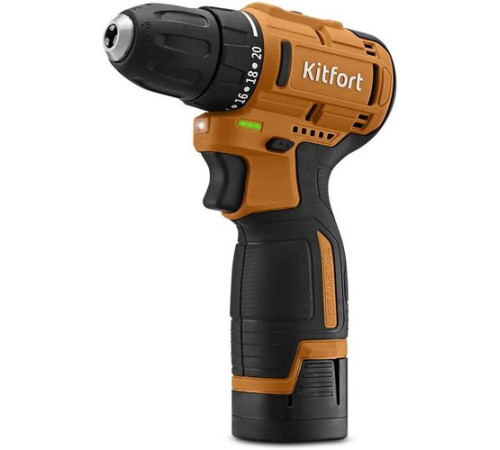 Дрель-шуруповерт Kitfort KT-6504 с 1-им АКБ