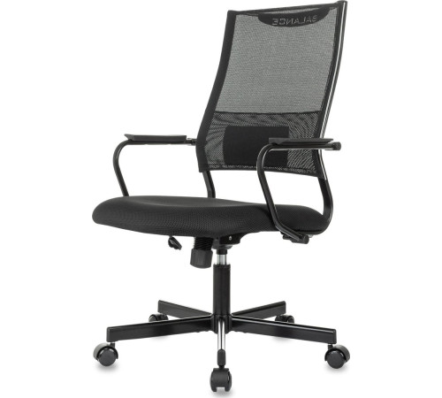 Офисное кресло Бюрократ CH Balance черный Elastic-102 TW-11 сетка/ткань крестовина металл черный