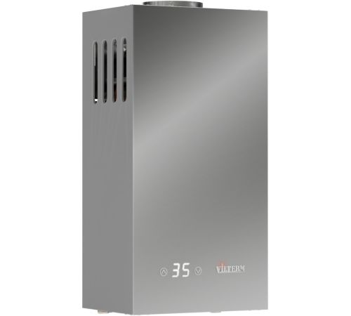 Газовая колонка VilTerm E11 Glass серебро