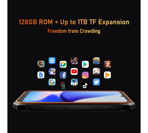 Телефон Blackview BV6200 Pro 6GB/128GB черный