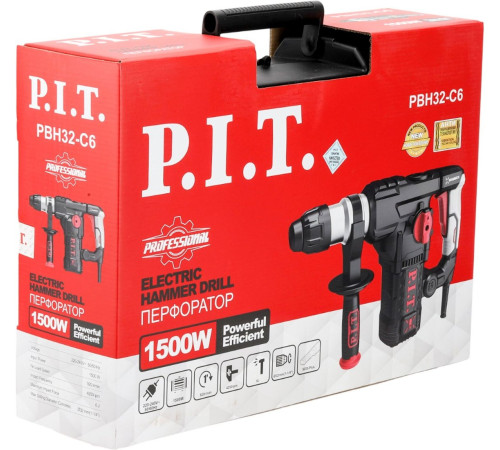 Перфоратор P.I.T. PBH32-C6 кейс