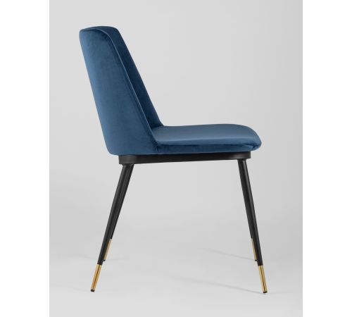 Стул Stool Group Мелисса велюр синий