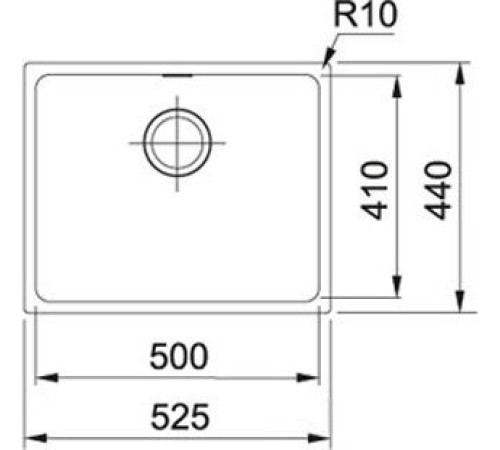 Кухонная мойка Franke Sirius SID 110-50 125.0443.352 белый