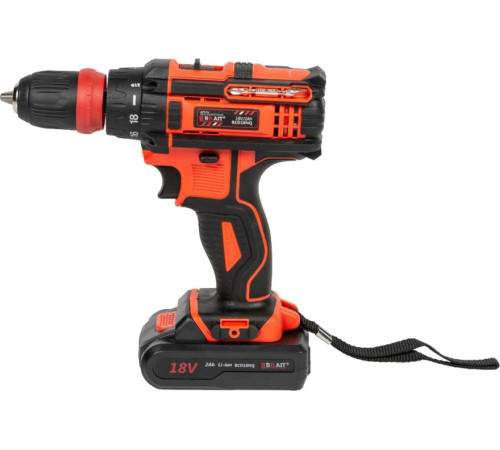 Дрель-шуруповерт Brait BCD18NQ с 2-мя АКБ, кейс