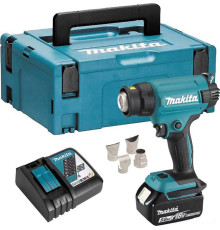 Промышленный фен Makita DHG181RT1J с 1-им АКБ, кейс